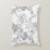 Accessoire Kussens - Afdruk zwart-wit (Voorkant(Verticaal))