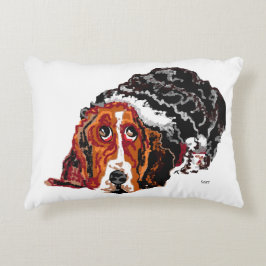 Accessoire piloot: BASSET HOUND DOG Accent Kussen