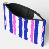 Accessoire Pouch, Een trendy veelkleurig ontwerp A Etui (Open)