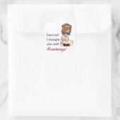 Accessoire Vierkante Sticker (Tas)