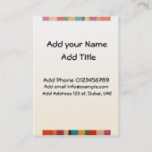 Accessoire Visitekaartje (Achterkant)