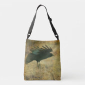 Accessoire voor Crow Lover Crossbody Tas (Achterkant)