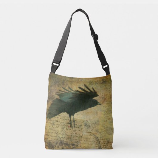 Accessoire voor Crow Lover Crossbody Tas (Voorkant)