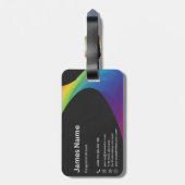 Accessoires Bagagelabels Aangepast (Achterkant verticaal)