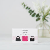 Accessoires Designer Handbag Visitekaartje (Staand voorkant)