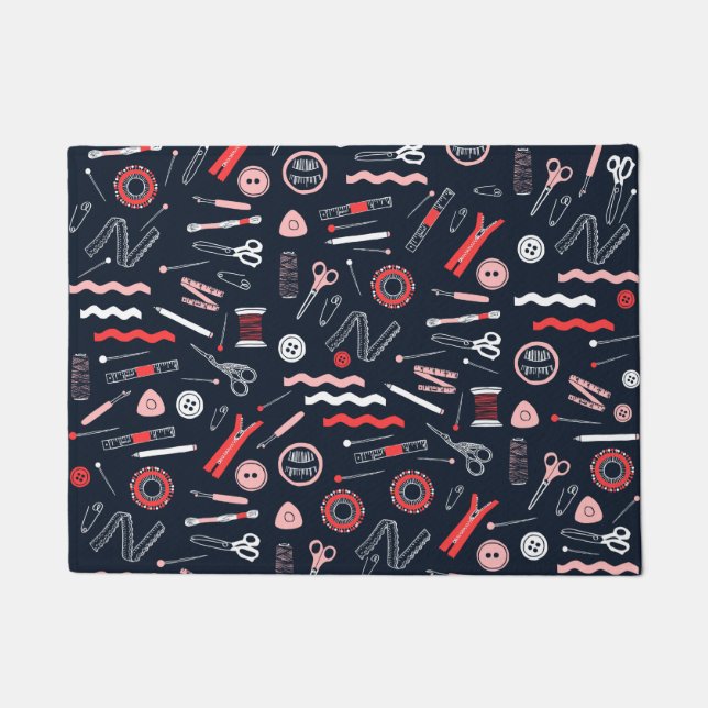 Accessoires deurmat naaien (Voorkant)