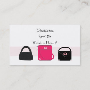 Accessoires Ontwerper Handtas Zakelijke Visitekaar Visitekaartje