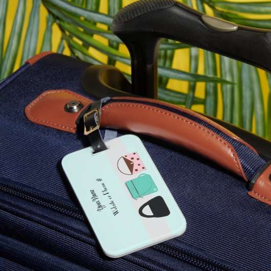 Accessoires Ontwerper Tas Bagagelabel (Voorkant Insitu 1)