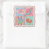 Accessoires van Chariklia Zarris voor vrouwen Vierkante Sticker (Tas)