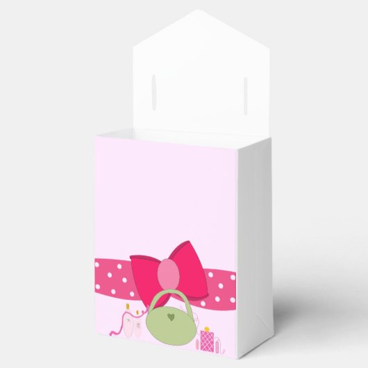 Accessoires van de SPA-partij Bedankdoosjes (Geopend)