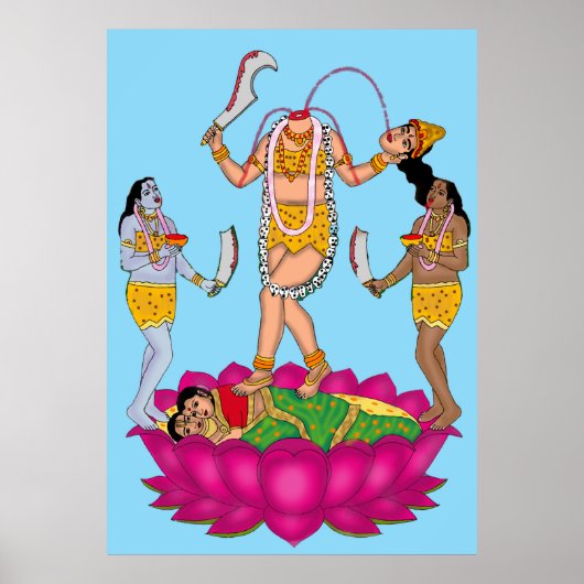 Accessoires van Godin Chinnamasta Poster (Voorkant)