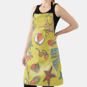 accessoires van het strand. naadloos patroon schort (Insitu)