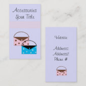 Accessoires Visitekaartje (Voorkant / Achterkant)