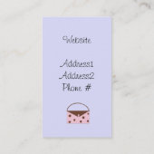 Accessoires Visitekaartje (Achterkant)