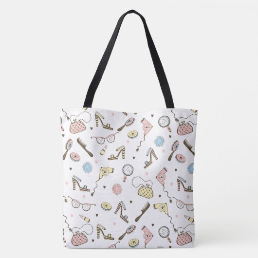 Accessoires voor de Mode van vrouwen Tote Bag (Achterkant)
