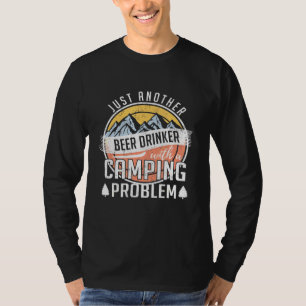 Accessoires voor het kamperen van kampeer voor bie t-shirt