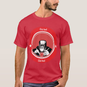 Accessoires voor het lassen en schenken t-shirt