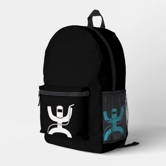 accessoires voor het lassen van hooiwagens bedrukte rugzak (Achterkant Hoek Rechts)