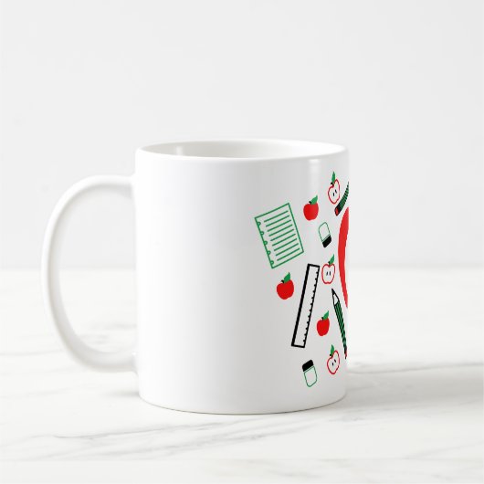 Accessoires voor het Leven van een Leraar Koffiemok (Links)