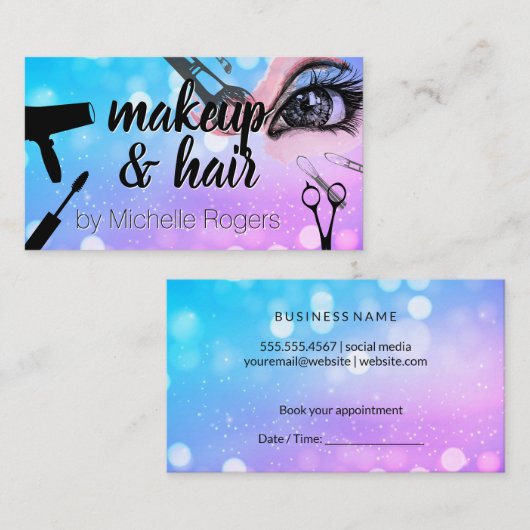 Accessoires voor het maken en repareren van gereed afsprakenkaartje (Voorkant / Achterkant)