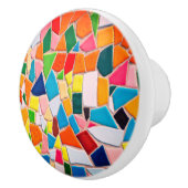 Accessoires voor kleurrijk mozaïekpatroon keramische knop (Rechts)