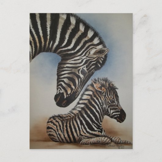Accessoires voor Mirror Afbeelding (zebra) Briefkaart (Voorkant)