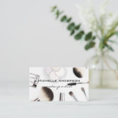 Accessoires voor opmaakpenselen | Cosmetica Visitekaartje (Staand voorkant)