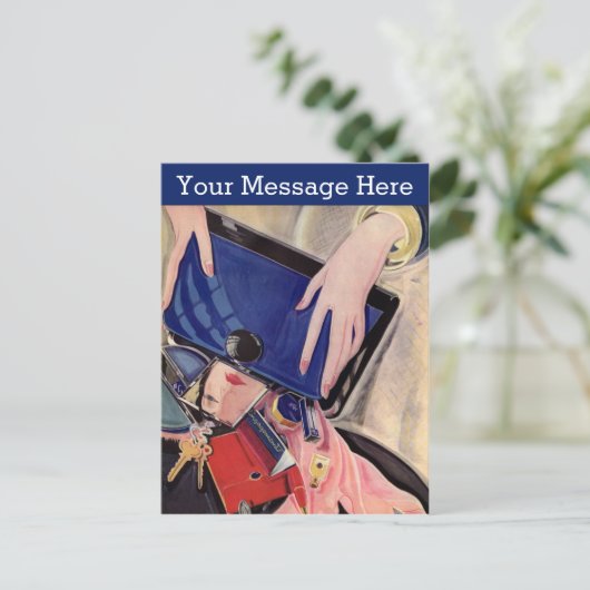 Accessoires voor  schoonheid en Mode Briefkaart (Staand voorkant)