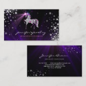 Accessoires voor sierjuwelen van diamanten van een visitekaartje (Voorkant / Achterkant)