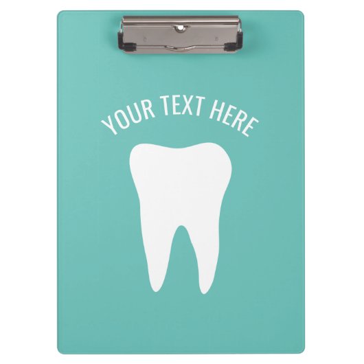 Accessoires voor tandheelkundig gebruik in tandhee klembord (Voorkant)