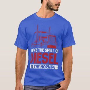 Accessoires voor vrachtwagenchauffeur en motoromlo t-shirt