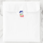 Accessoires voor vrijheid liggen in durf ster sticker (Tas)
