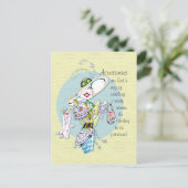 Accessoires zijn Gods weg...briefkaart Briefkaart (Staand voorkant)