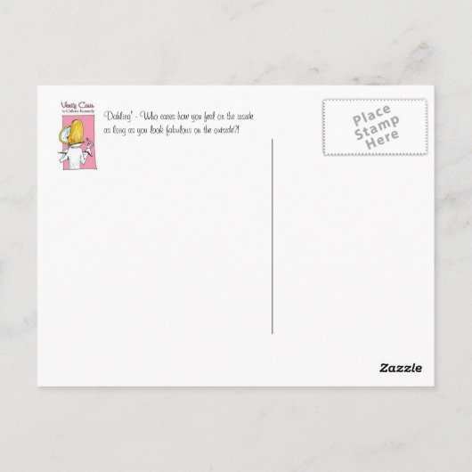 Accessoires zijn hier om briefkaart te blijven - (Achterkant)