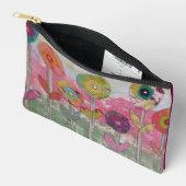 Accessoiretas - Bloemen in gemengde techniek Etui (Open)