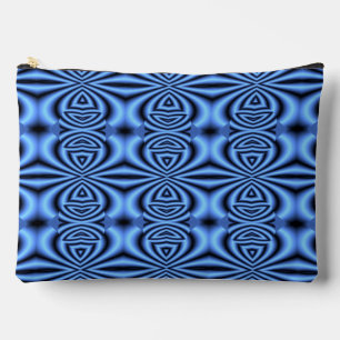 Accessoirezak, een elegant blauw klassiek ontwerp etui