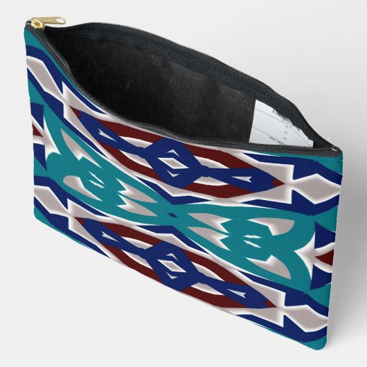 Accessoirezak, Een uniek geometrisch ontwerp Etui (Open)