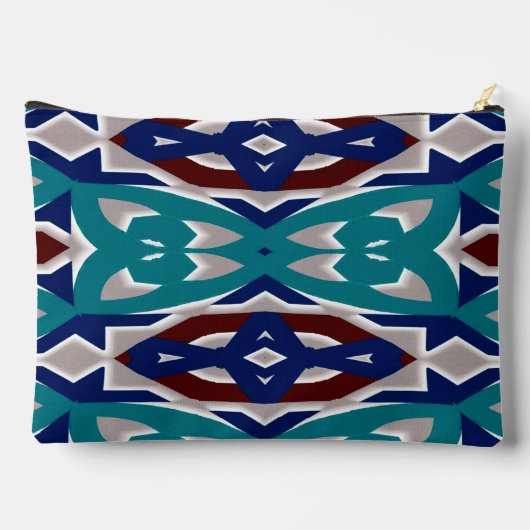 Accessoirezak, Een uniek geometrisch ontwerp Etui (Achterkant)