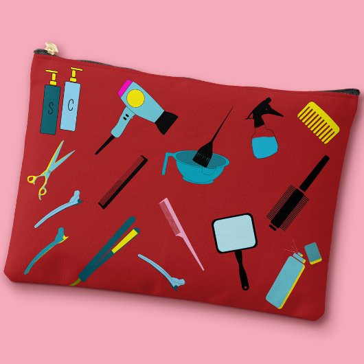 Accessoirezak voor de kit met moderne Haarstylist  Etui