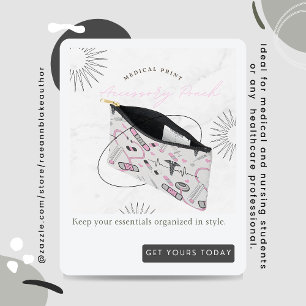 Accessoirezakje voor medische afdrukken etui