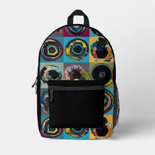 Accessories > Bags & Wallets > Backpacks Bedrukte Rugzak (Voorkant)