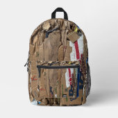 Accessories > Bags & Wallets > Backpacks Bedrukte Rugzak (Voorkant)