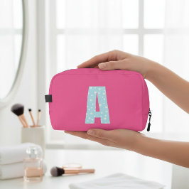 Accessory Bag Personalized Initial Toilettasje