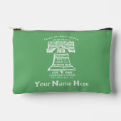 Accessory Pouch Small - Olive Green (Personalized) Etui (Voorkant)