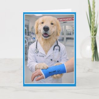 Accident #1 Get Well Card CD-2 Kaart