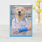 Accident #2 Get Well Card  CD-1 Kaart (Gele Bloem)