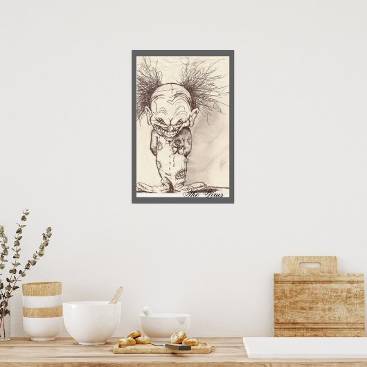 AcCiDeNt ArT 'Clowns Of A Different Nature' Poster (Keuken)