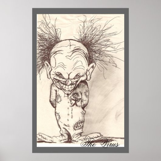 AcCiDeNt ArT 'Clowns Of A Different Nature' Poster (Voorkant)