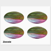 Accidental Art Ovale Sticker (Vel)