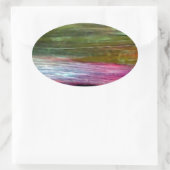 Accidental Art Ovale Sticker (Tas)